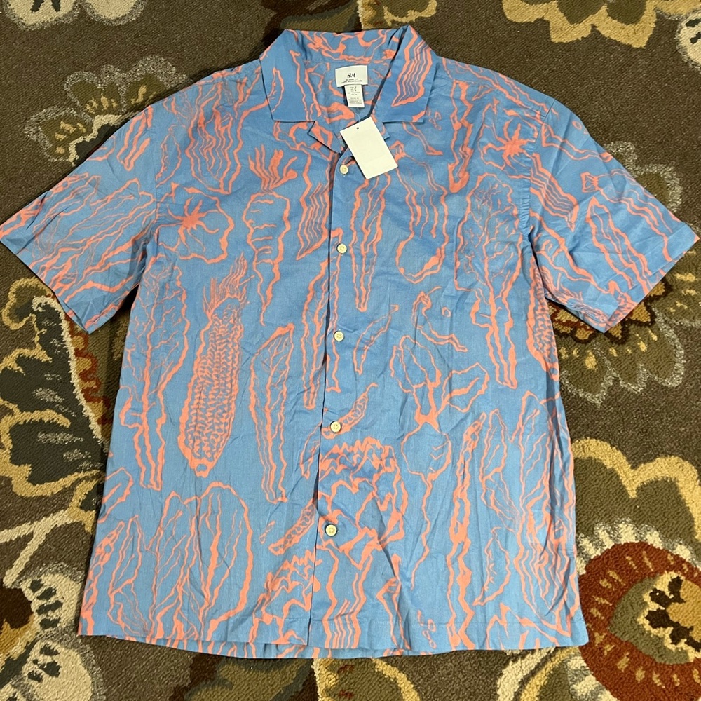 H&M short sleeve button up